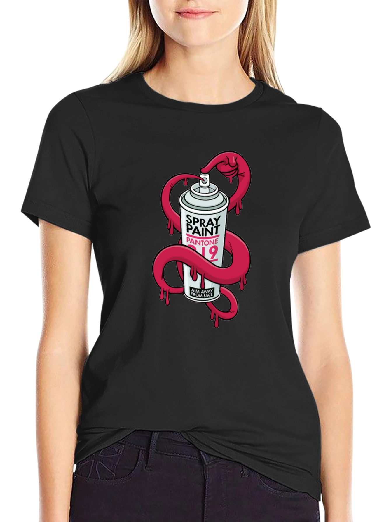 Spray Paint Can Graphic Tee