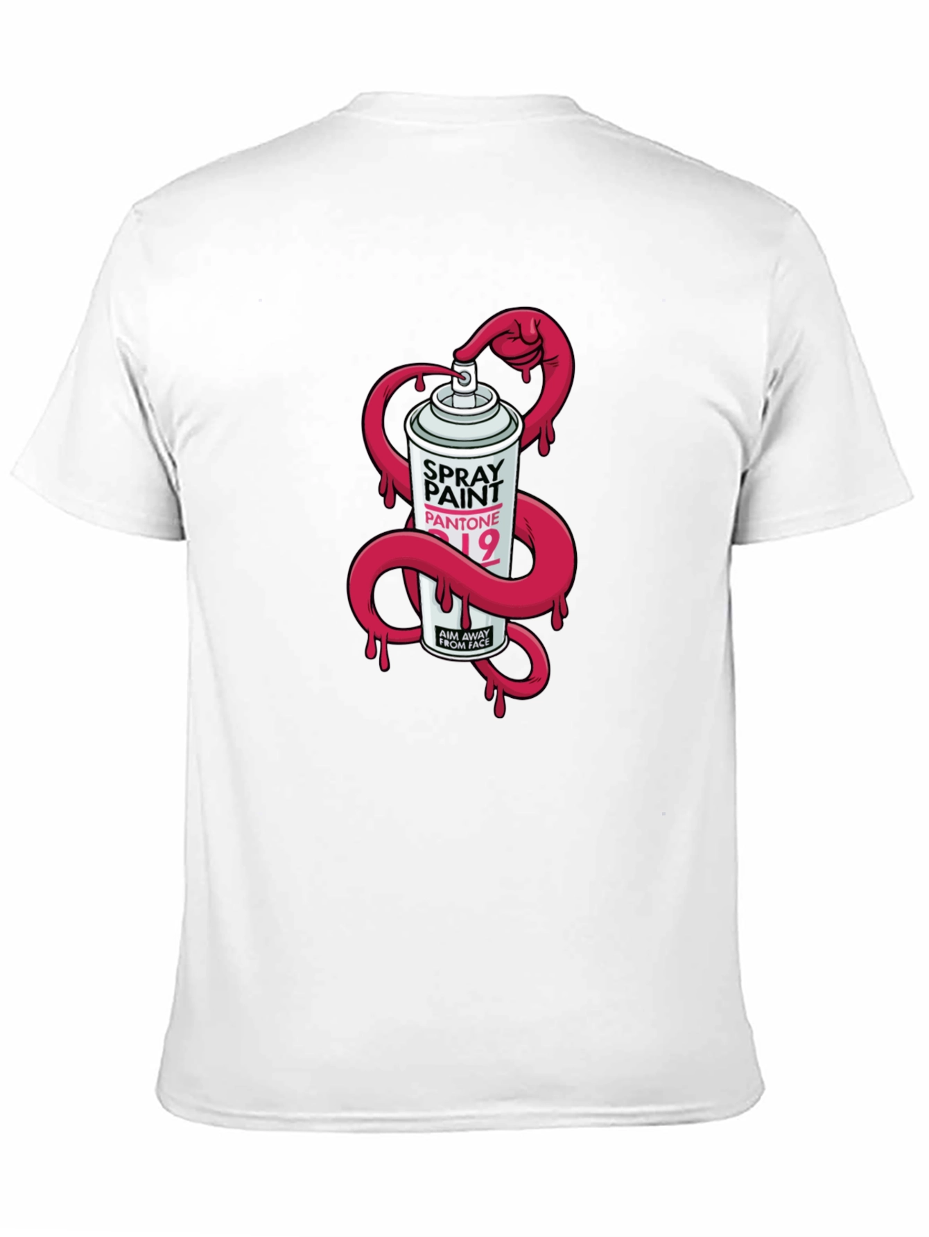 Spray Paint Can Graphic Tee