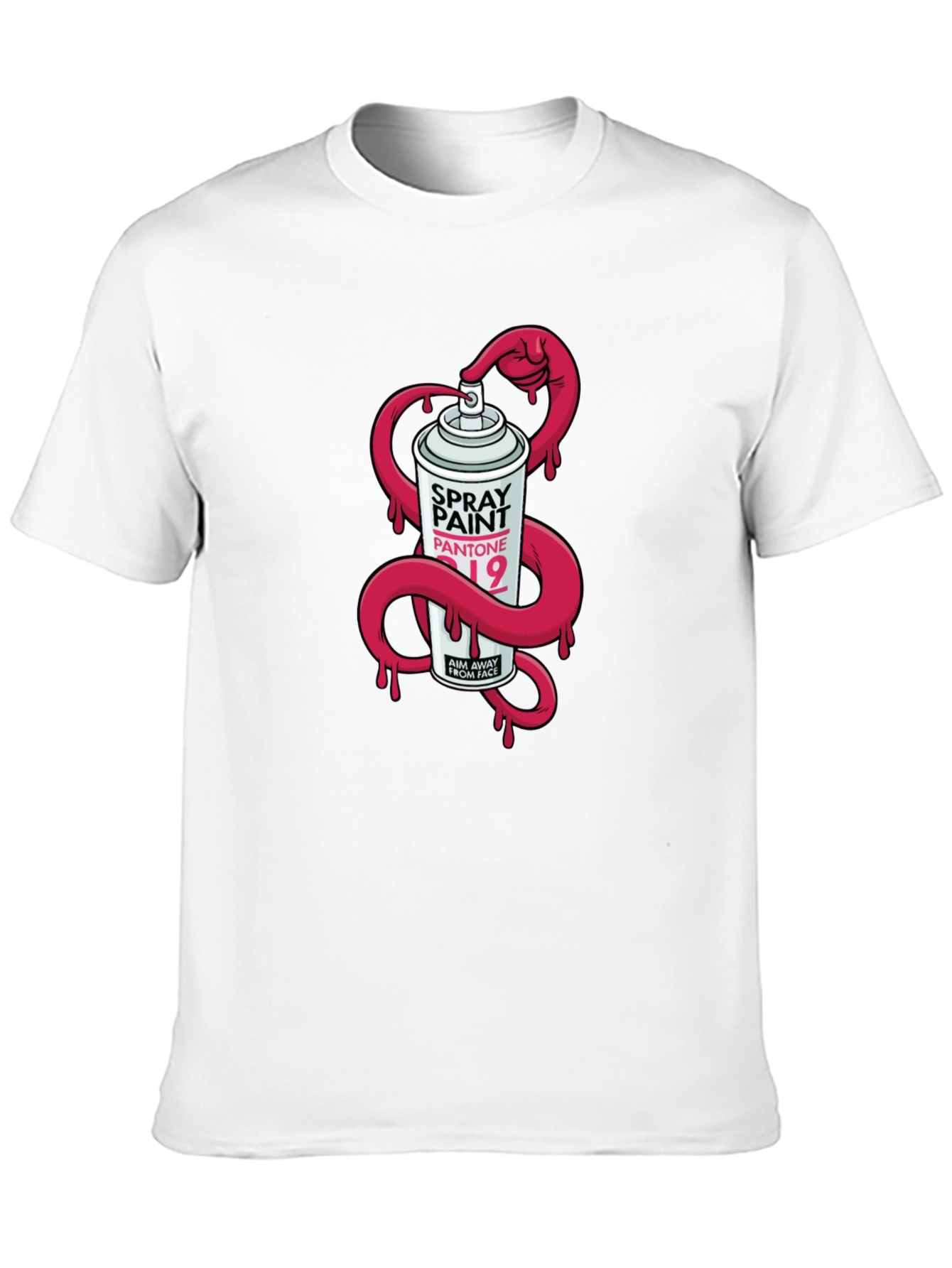Spray Paint Can Graphic Tee