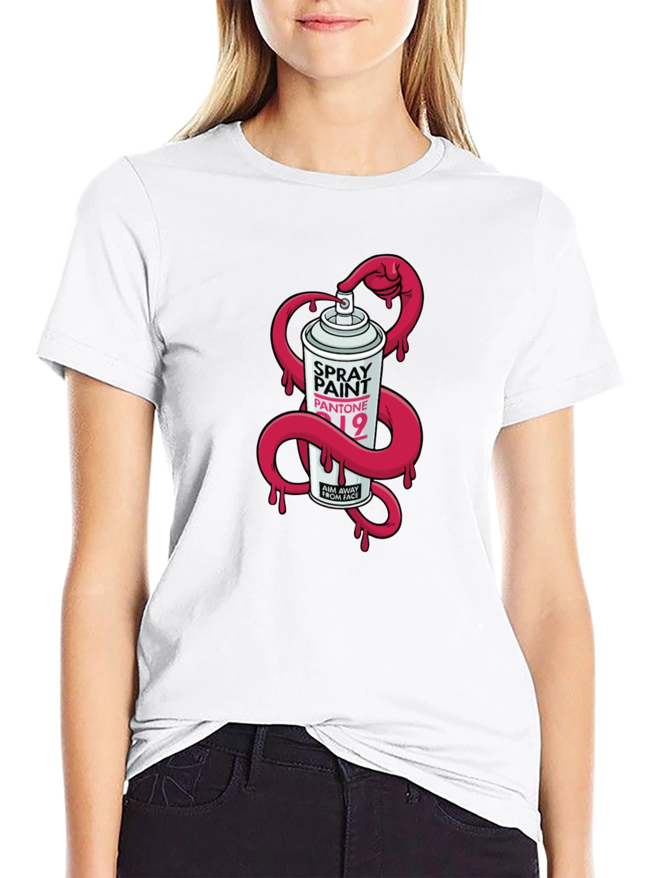 Spray Paint Can Graphic Tee