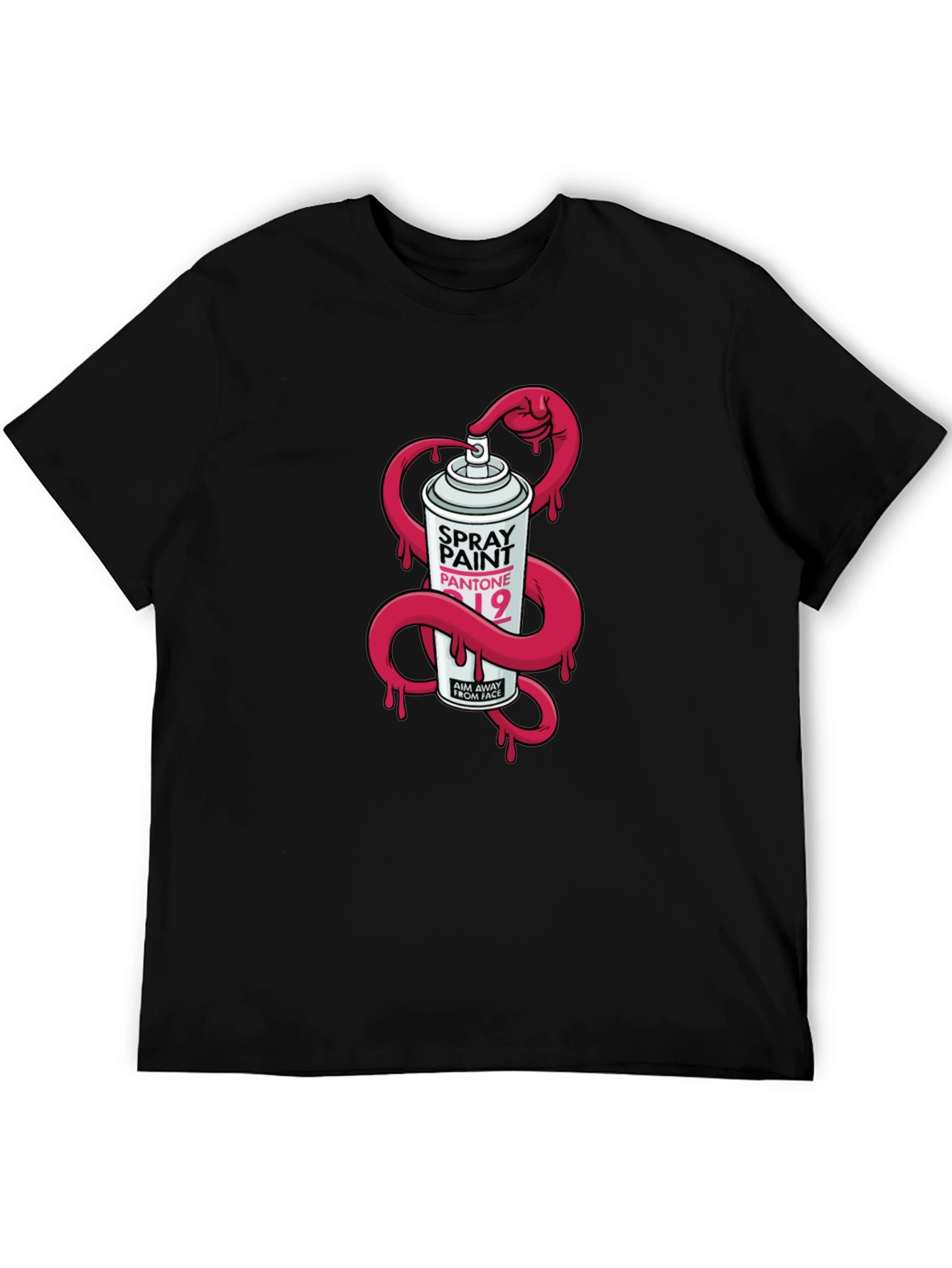 Spray Paint Can Graphic Tee