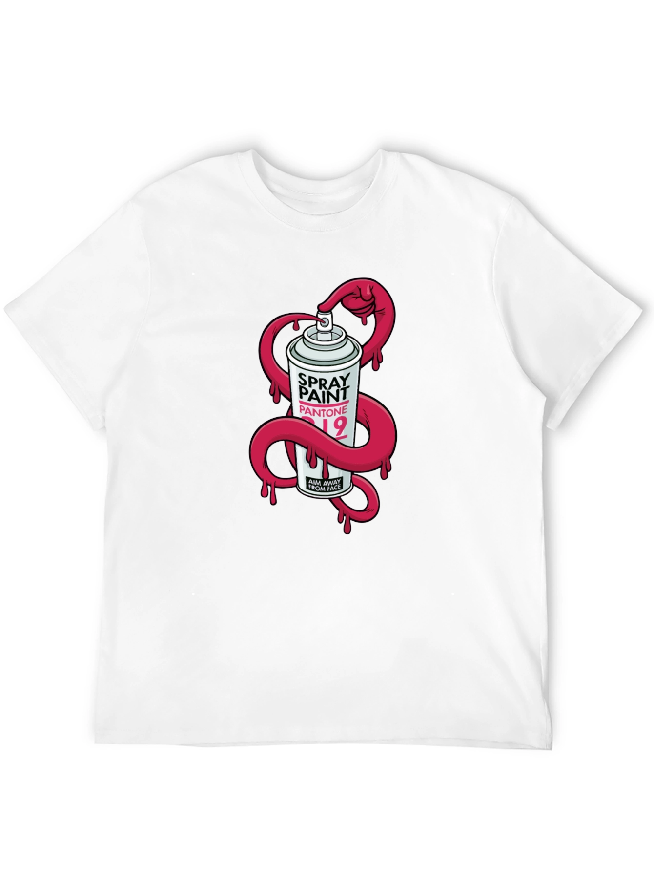 Spray Paint Can Graphic Tee