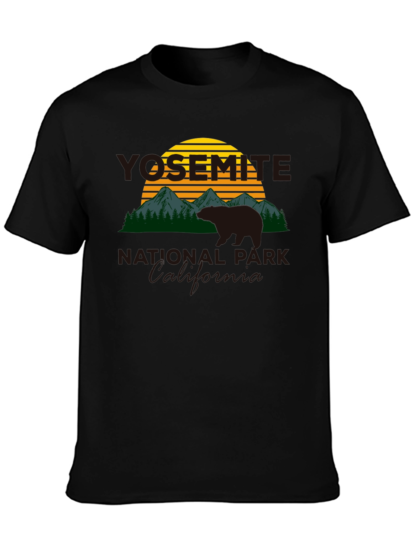 Yosemite National Park Bear T-Shirt