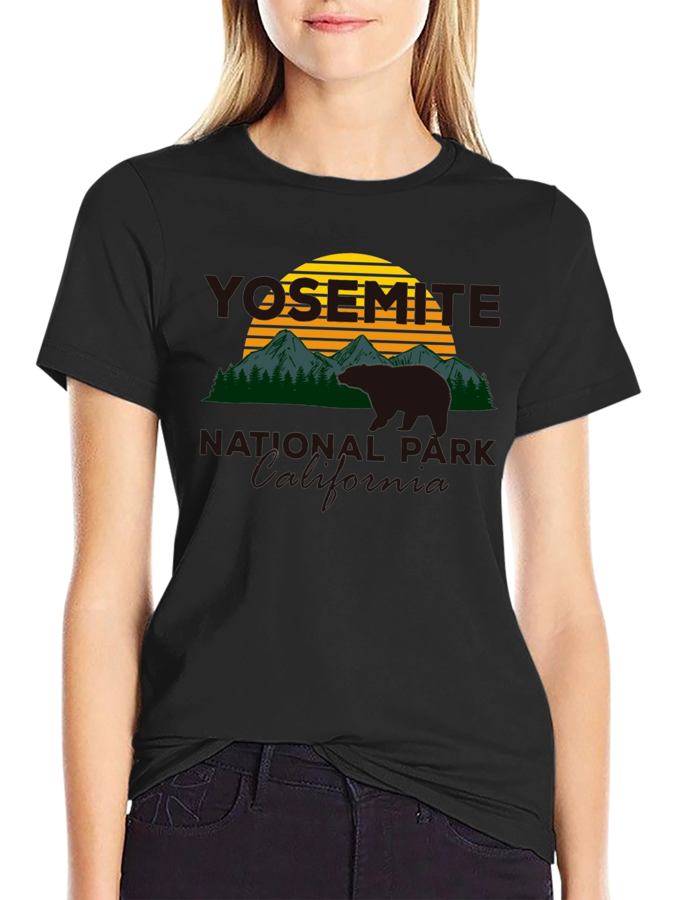 Yosemite National Park Bear T-Shirt