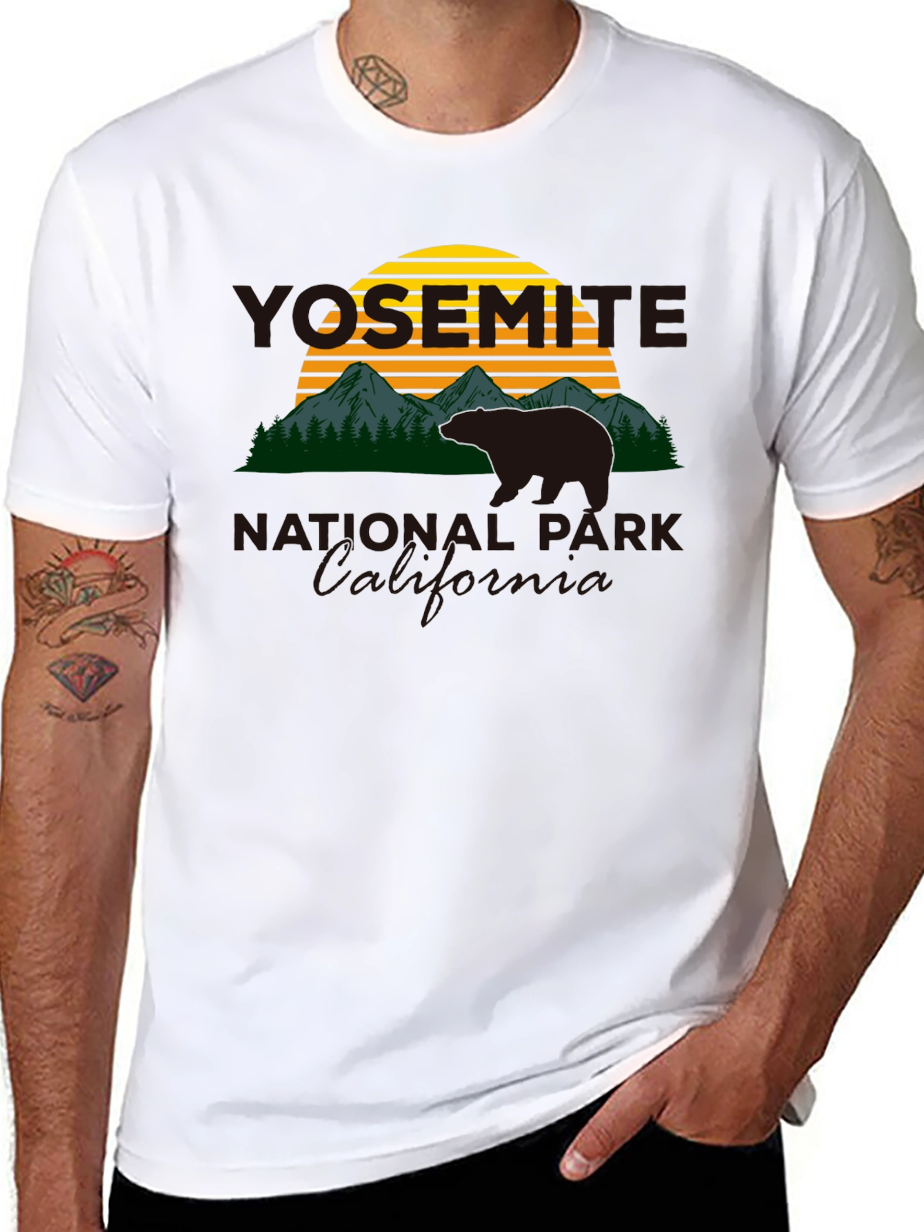 Yosemite National Park Bear T-Shirt