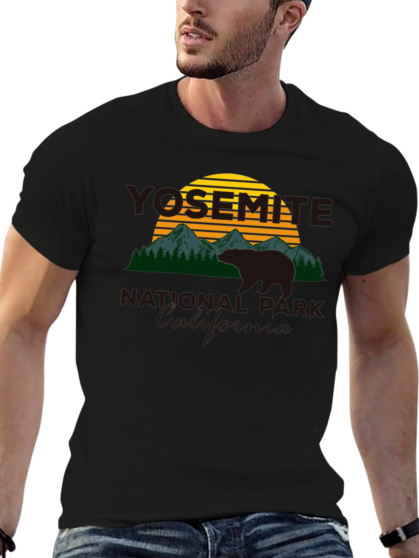 Yosemite National Park Bear T-Shirt