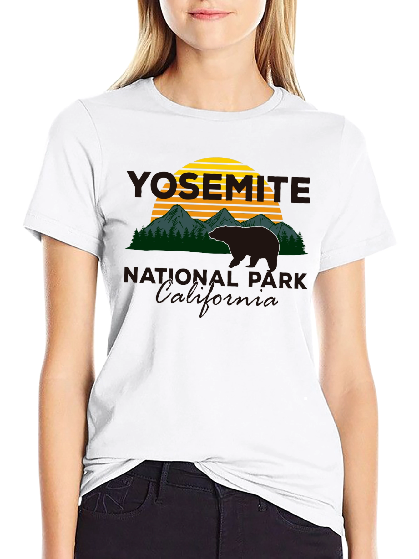 Yosemite National Park Bear T-Shirt