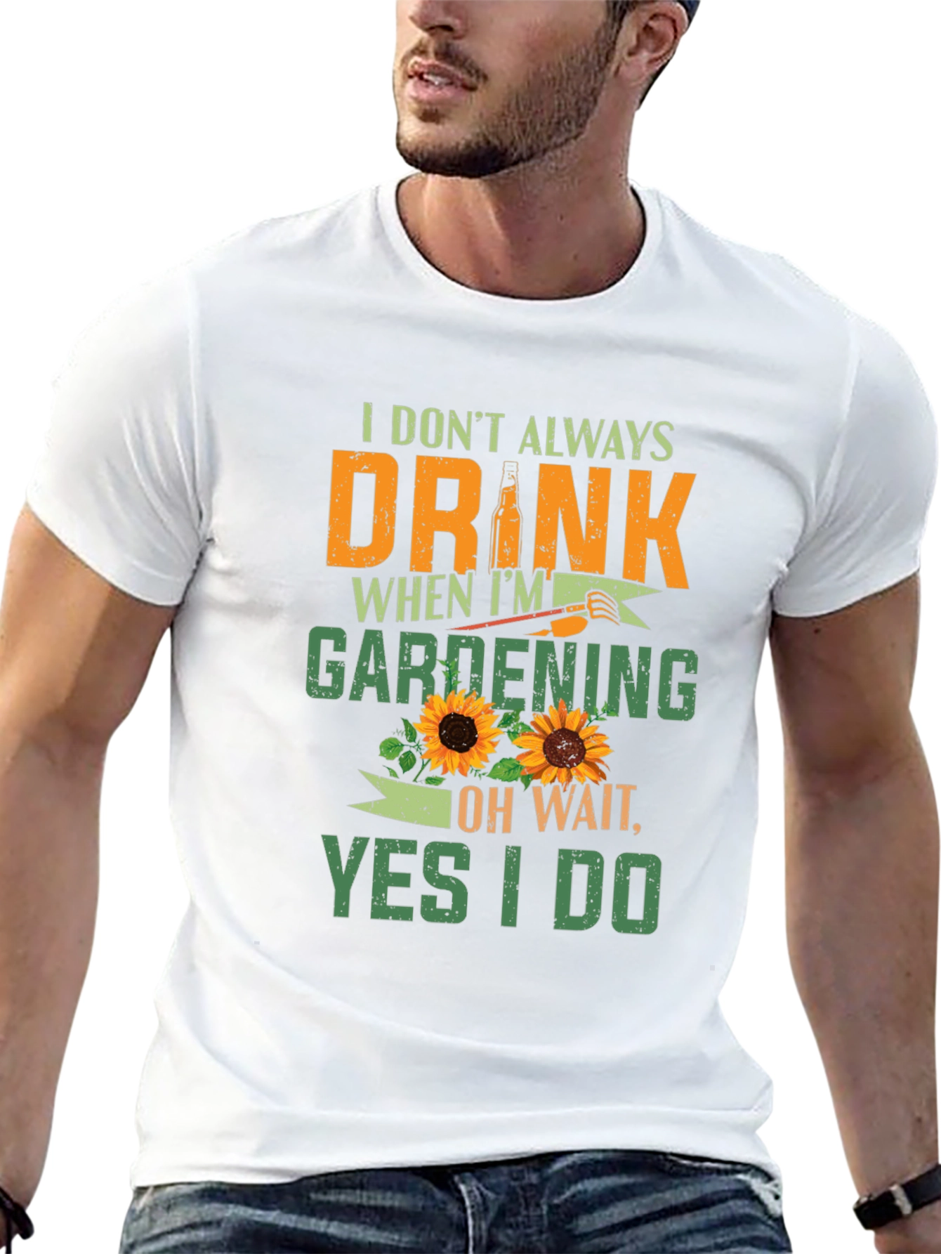 Gardening & Drinking T-Shirt