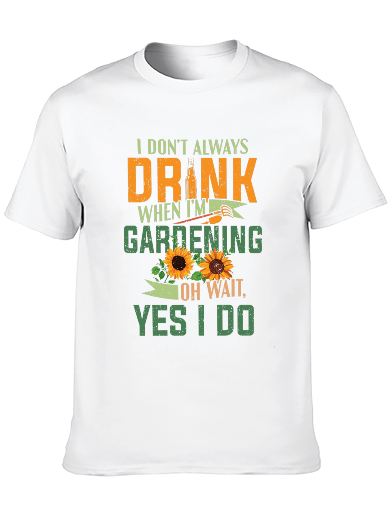 Gardening & Drinking T-Shirt