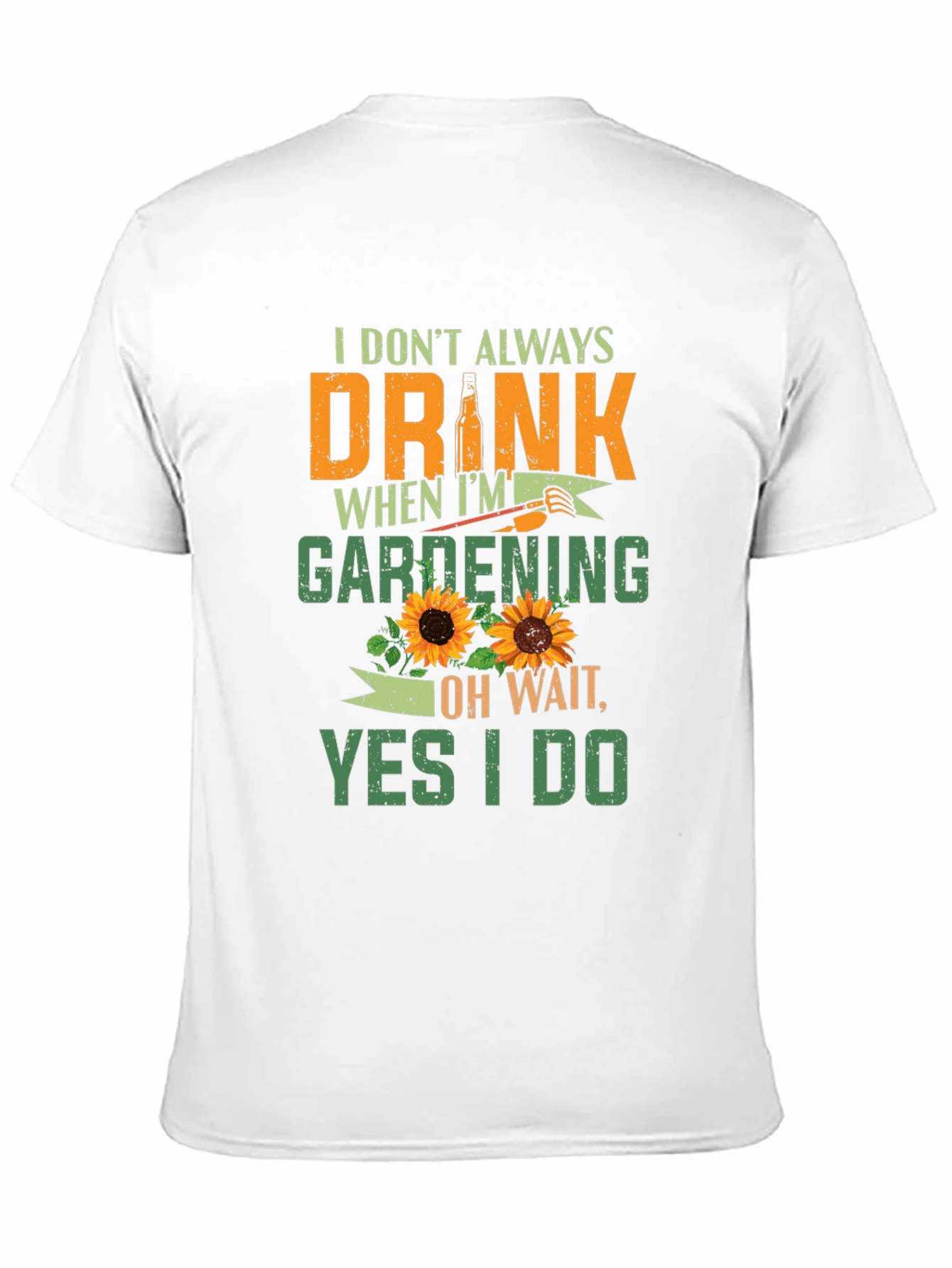 Gardening & Drinking T-Shirt