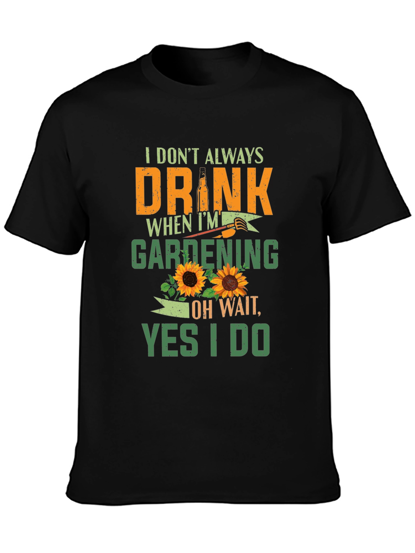 Gardening & Drinking T-Shirt