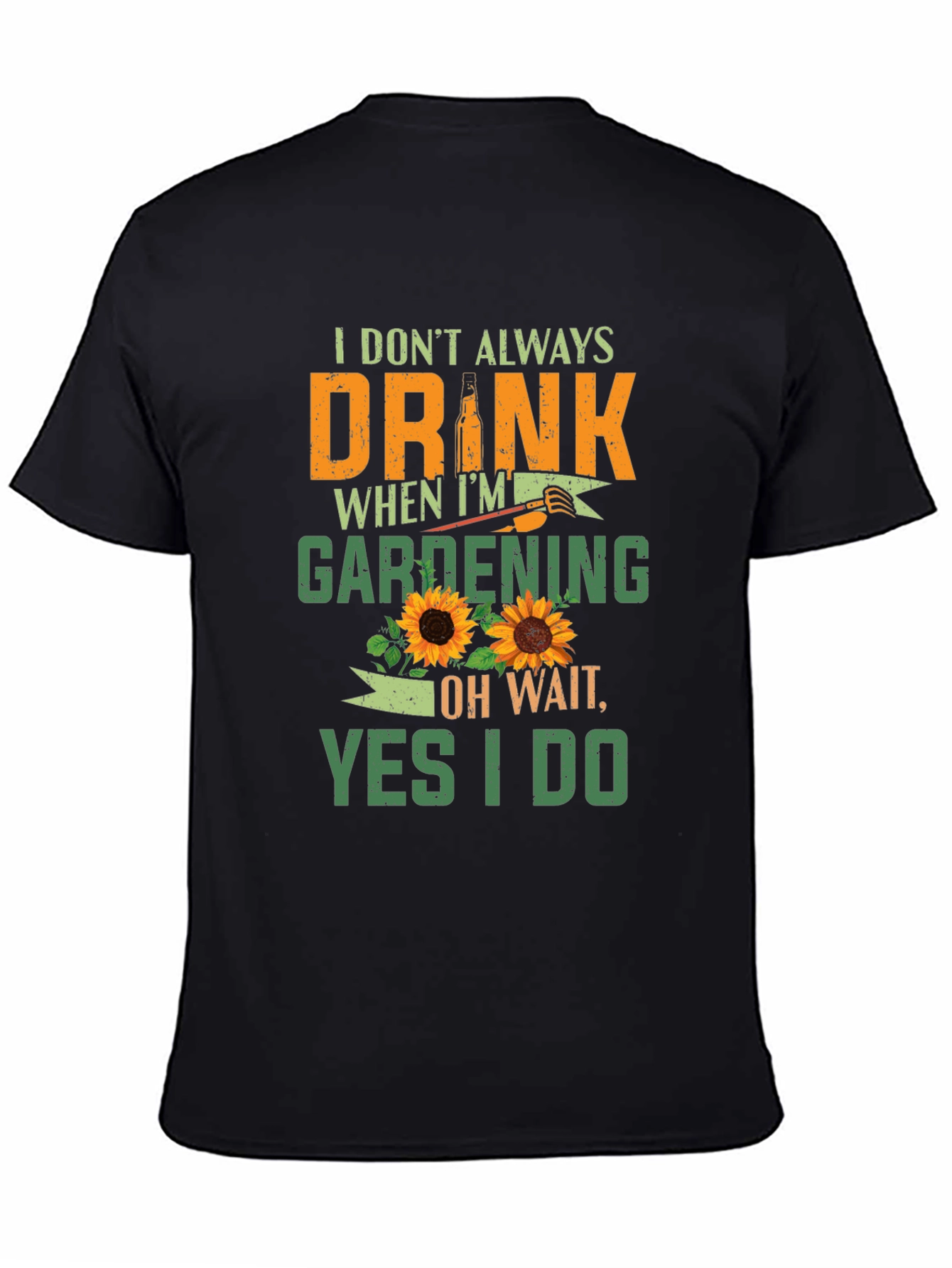 Gardening & Drinking T-Shirt