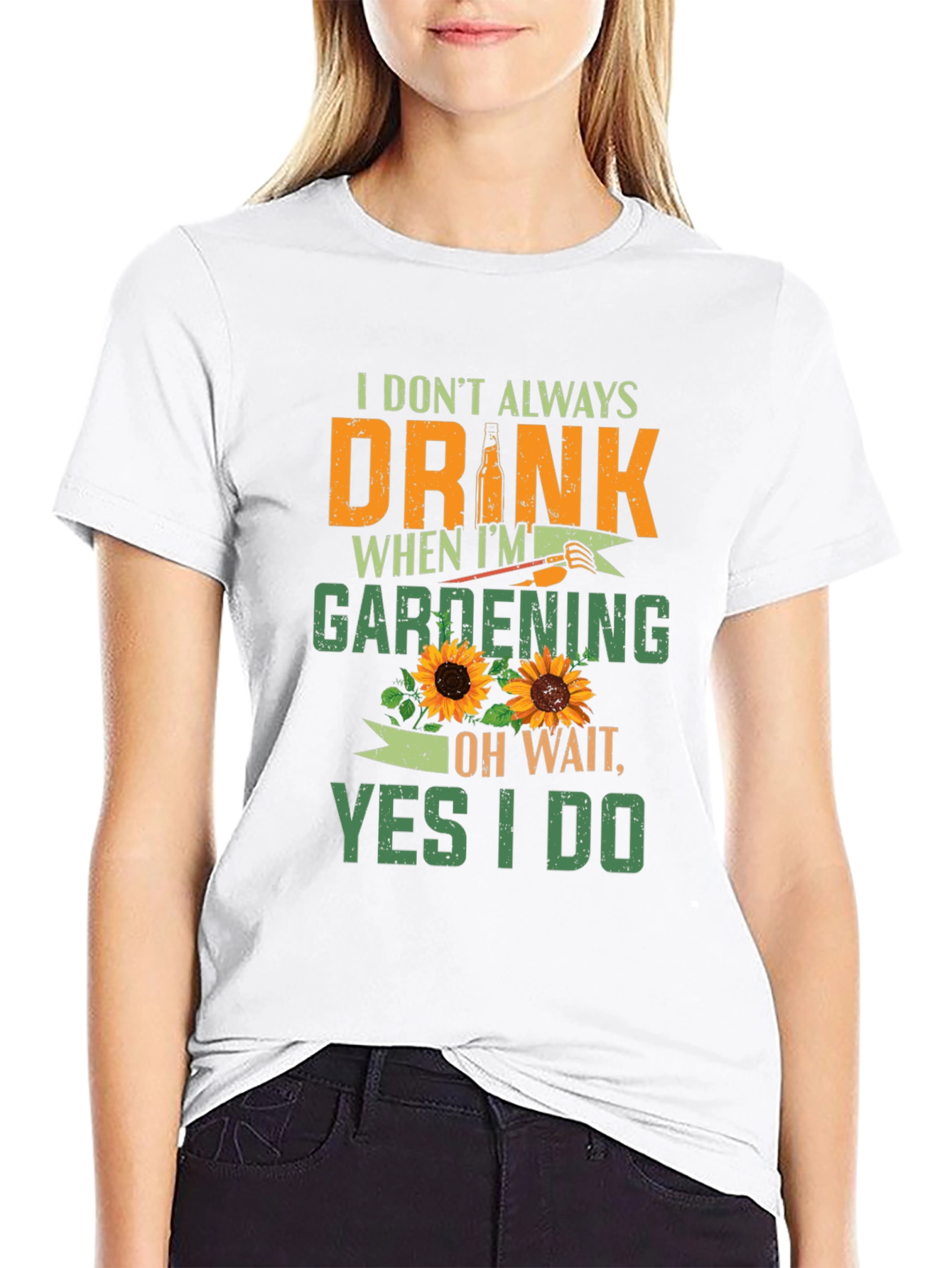 Gardening & Drinking T-Shirt