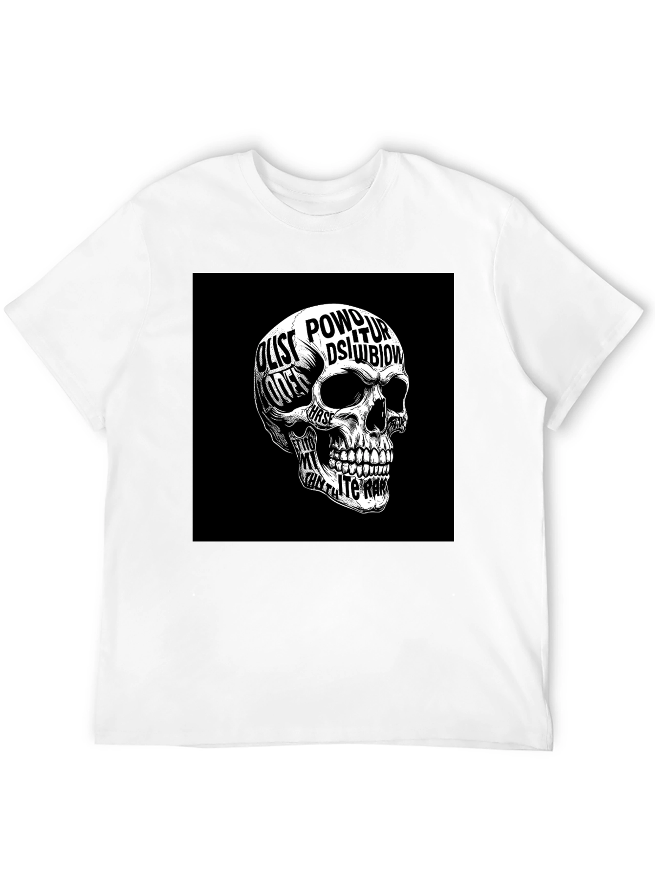 Skull Graphic Black T-Shirt