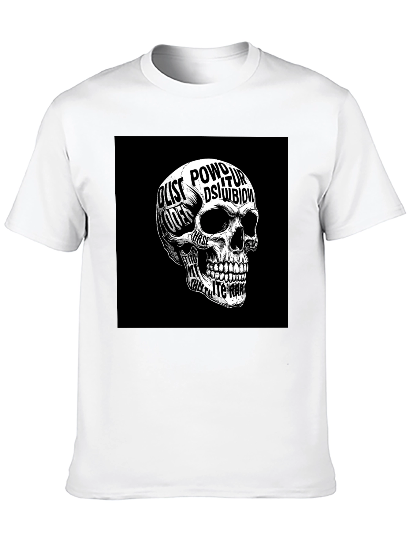 Skull Graphic Black T-Shirt