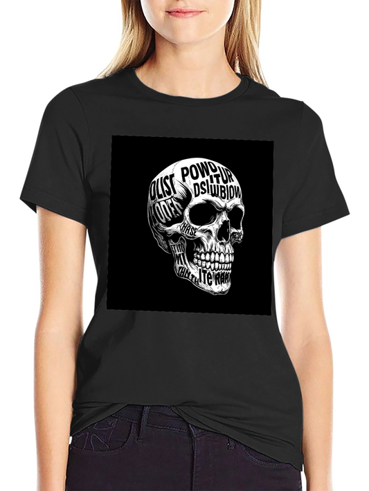 Skull Graphic Black T-Shirt