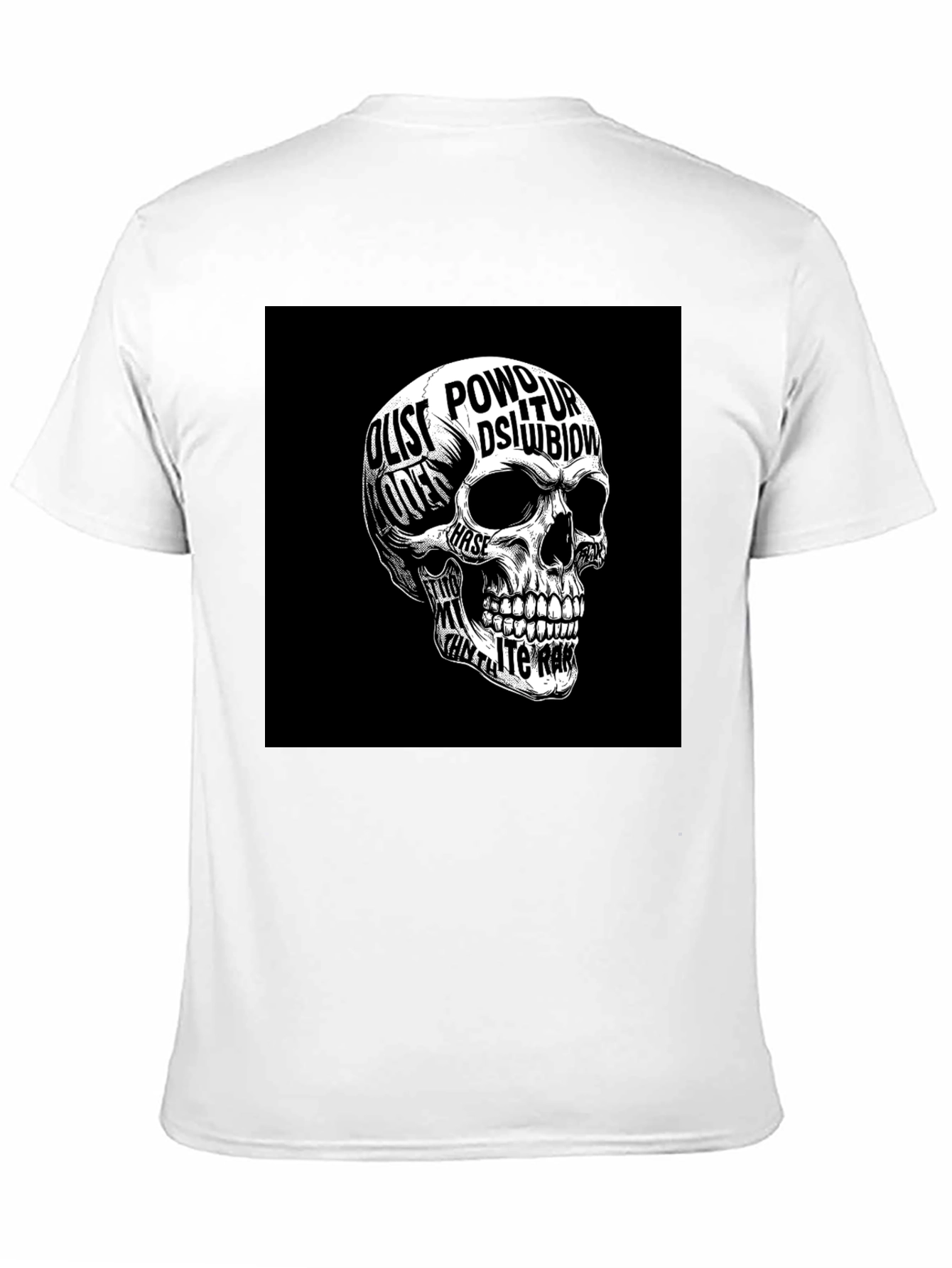 Skull Graphic Black T-Shirt