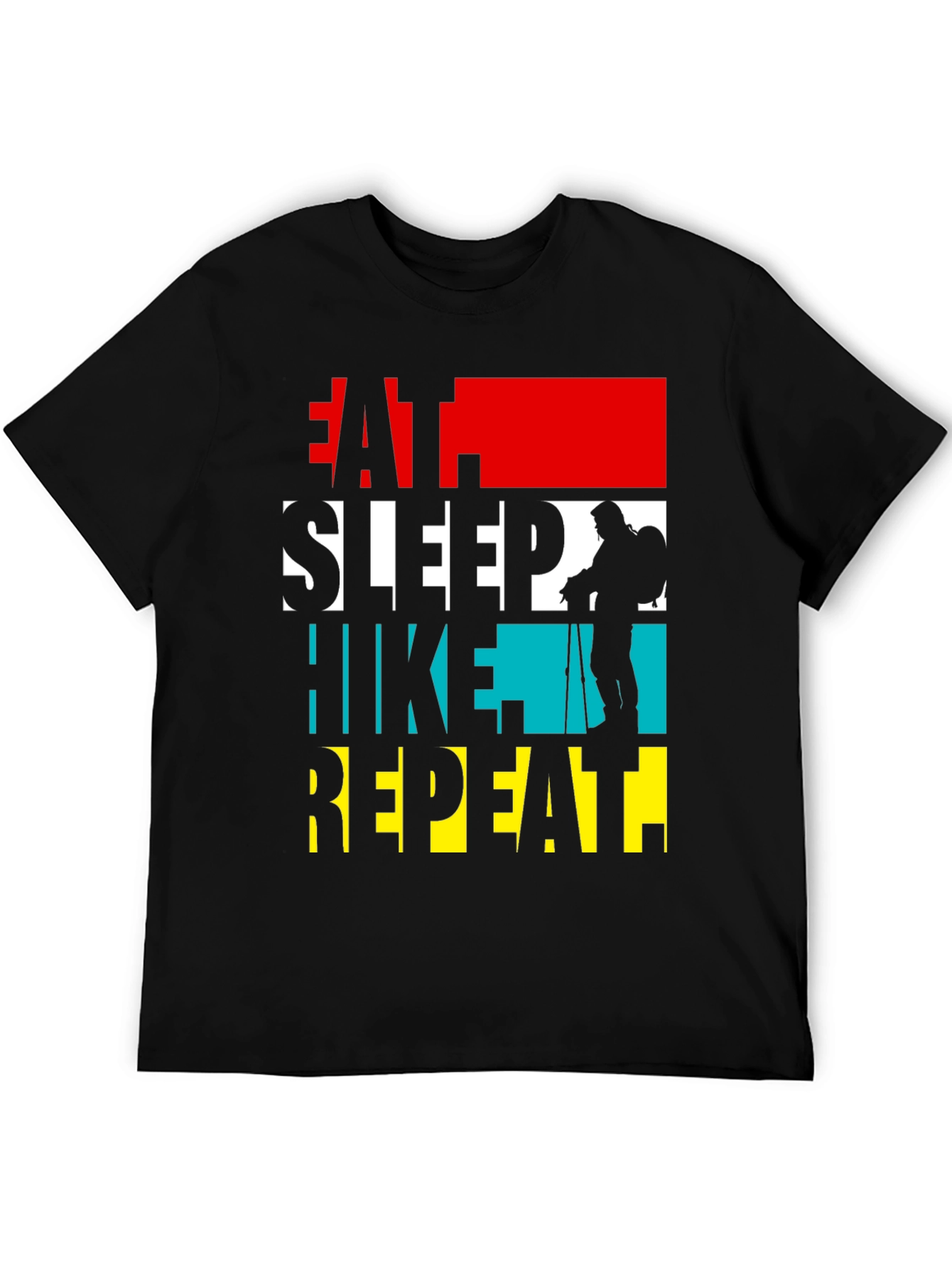 Eat Sleep Hike Repeat Graphic Tee