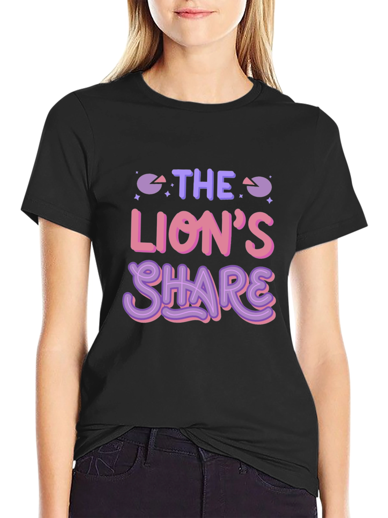 The Lions Share Graphic Tee - Trendy Unisex Shirt