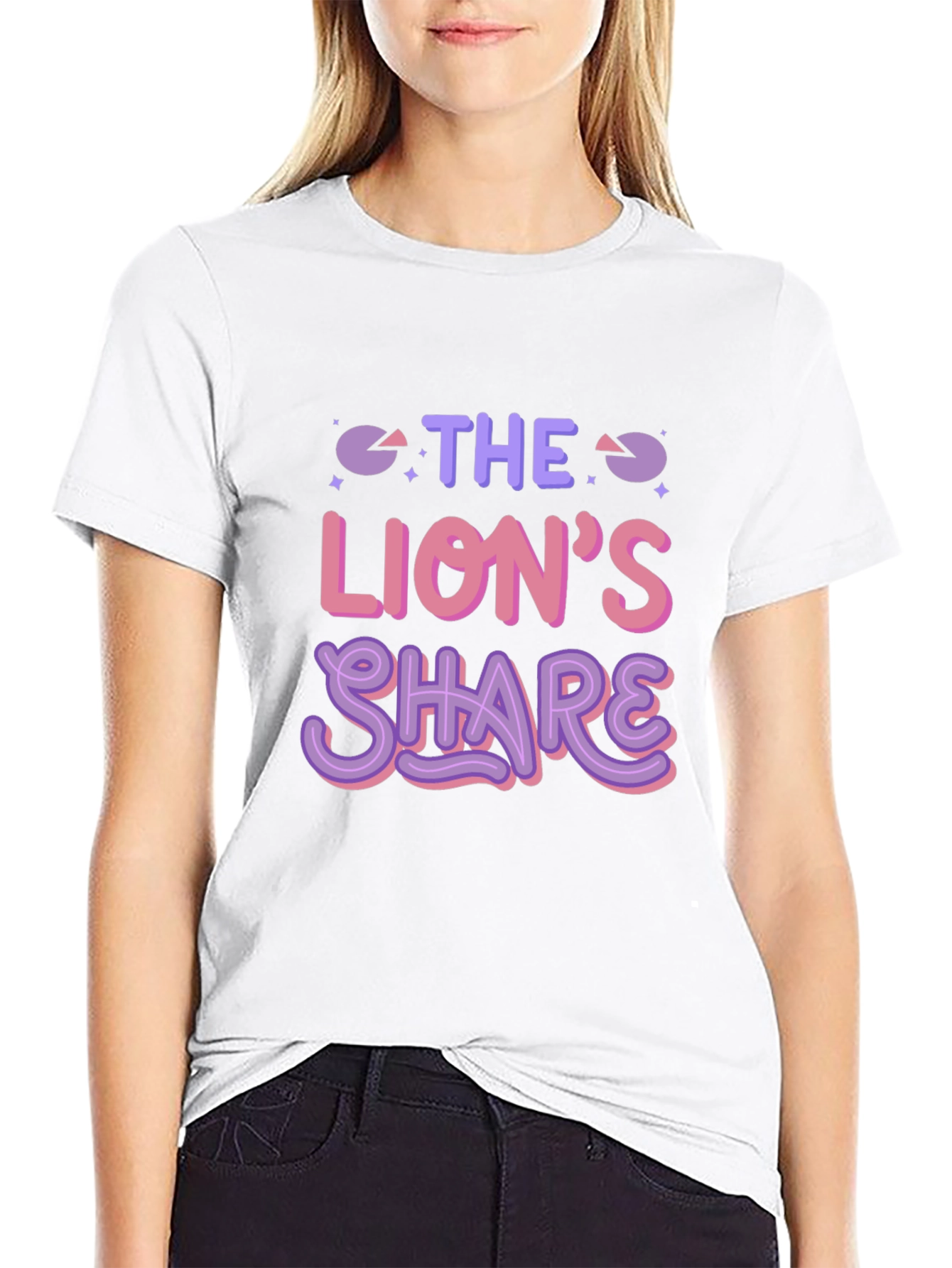 The Lions Share Graphic Tee - Trendy Unisex Shirt