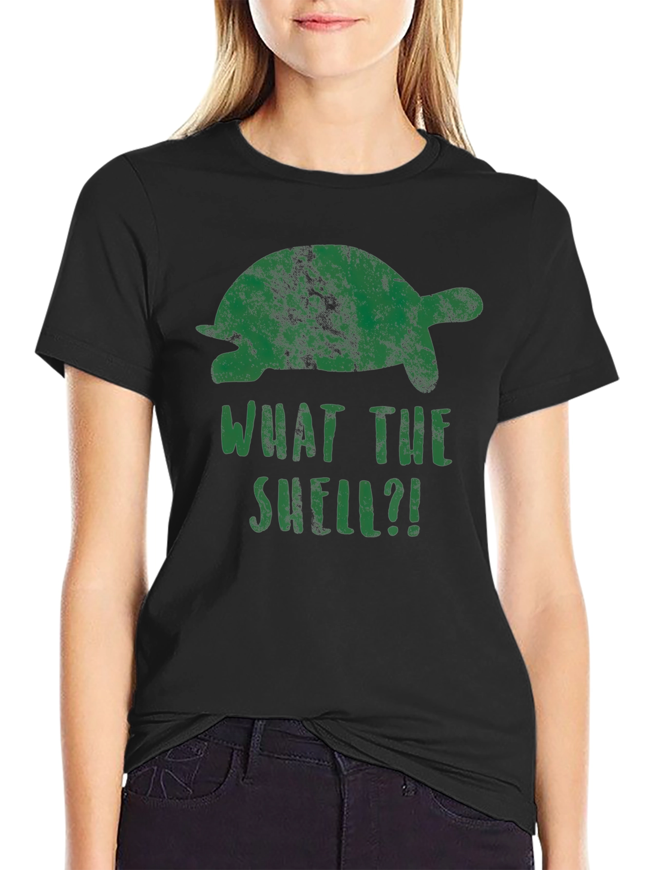 What the Shell?! Turtle Graphic T-Shirt - Unisex