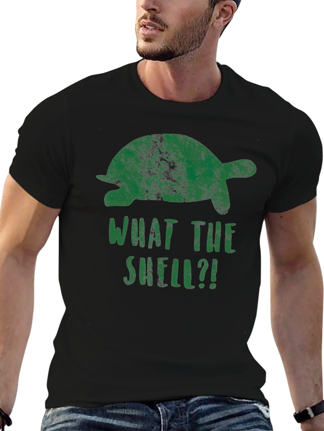 What the Shell?! Turtle Graphic T-Shirt - Unisex
