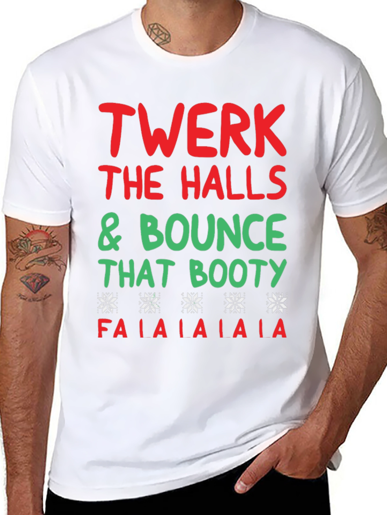Twerk the Halls Christmas Tee