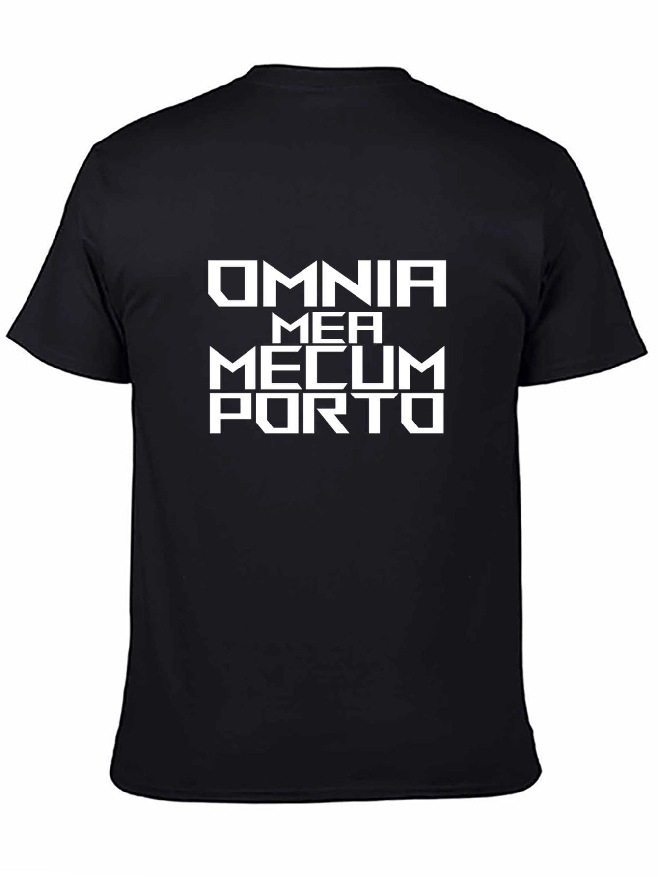 Omnia Mea Mecum Porto Latin T-Shirt