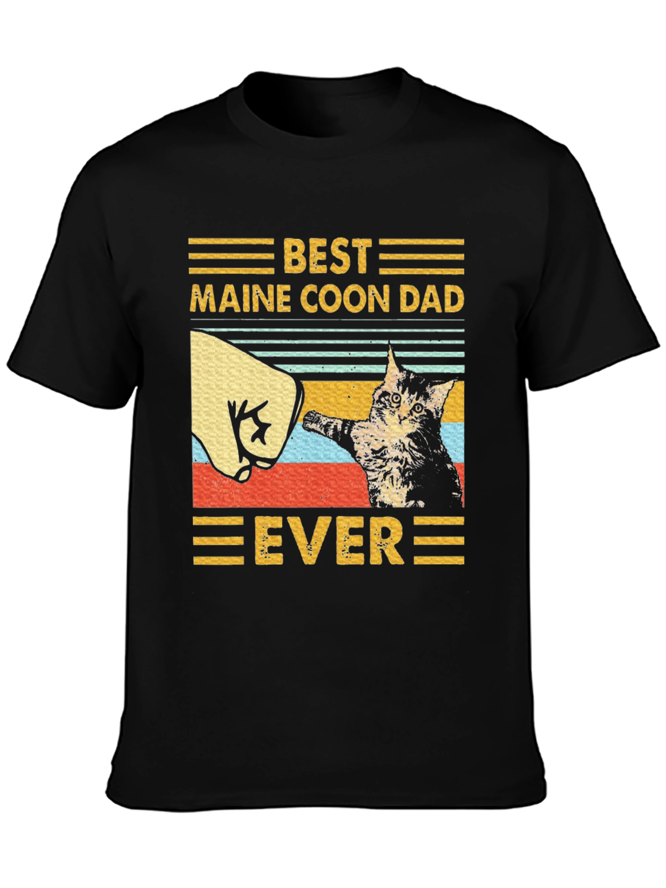 Best Maine Coon Dad Ever T-Shirt