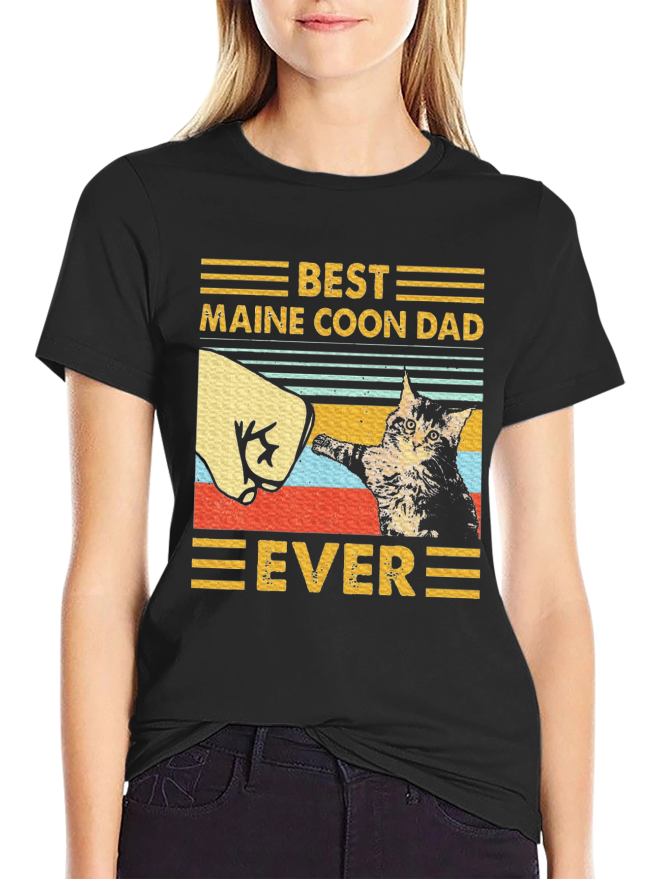 Best Maine Coon Dad Ever T-Shirt