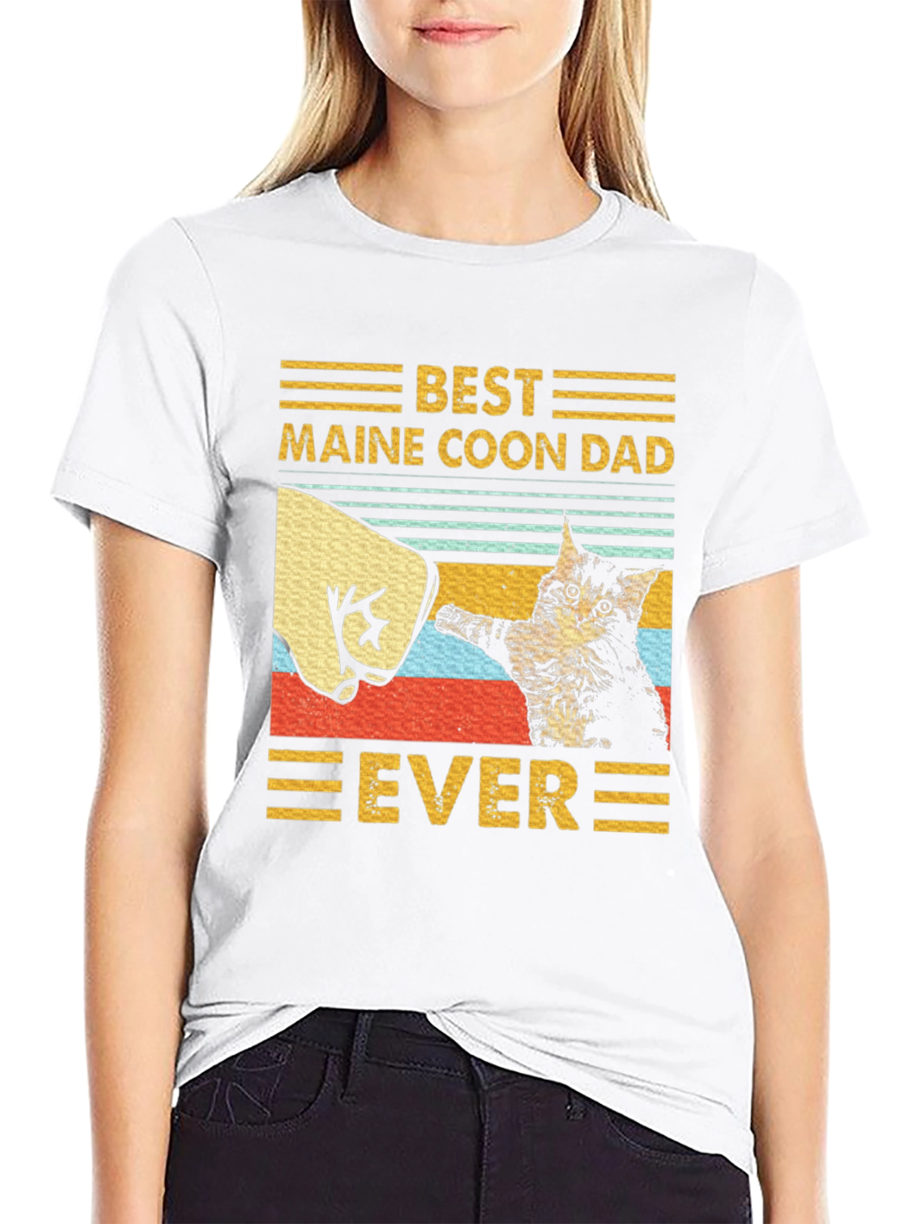 Best Maine Coon Dad Ever T-Shirt