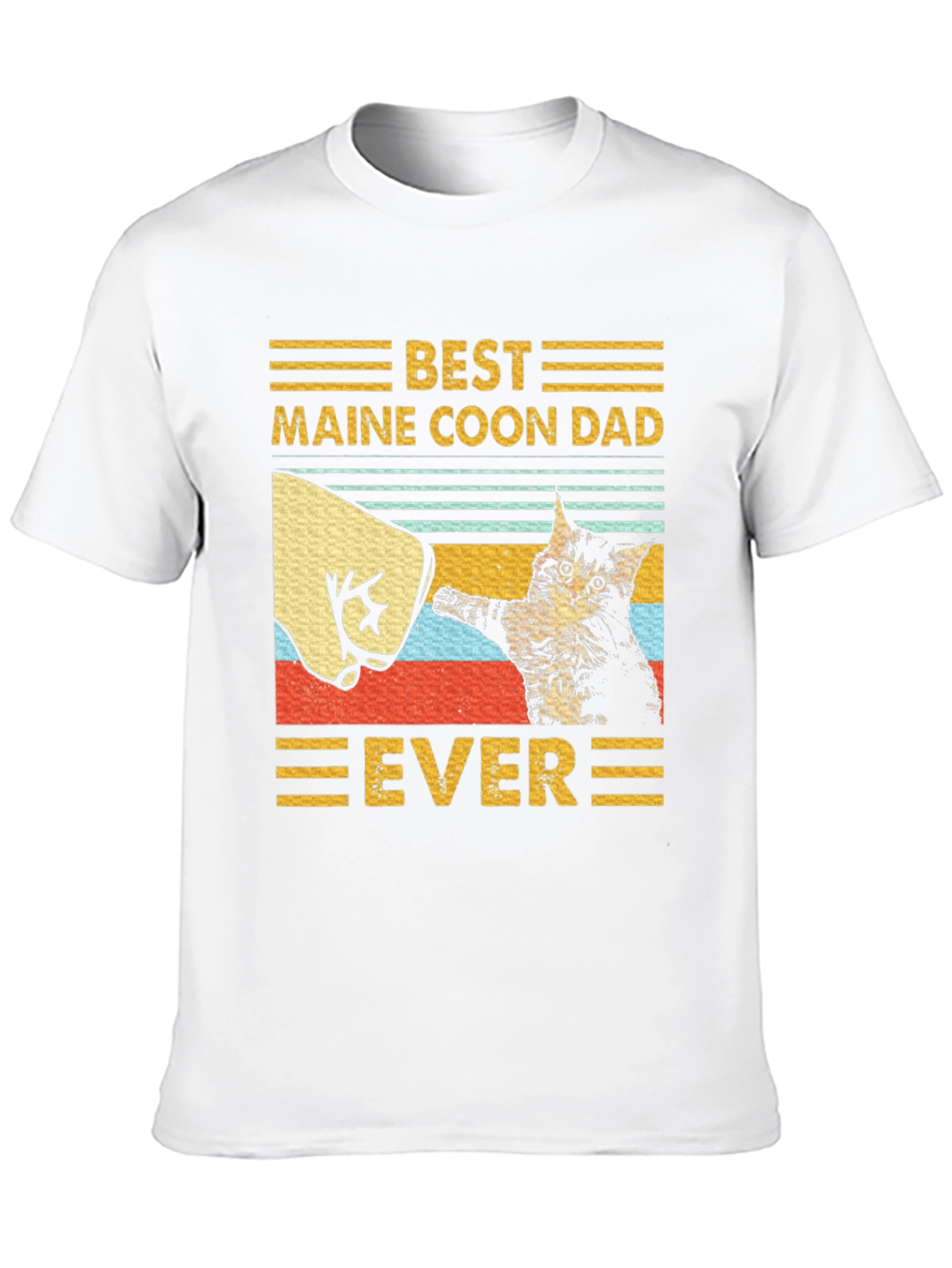 Best Maine Coon Dad Ever T-Shirt