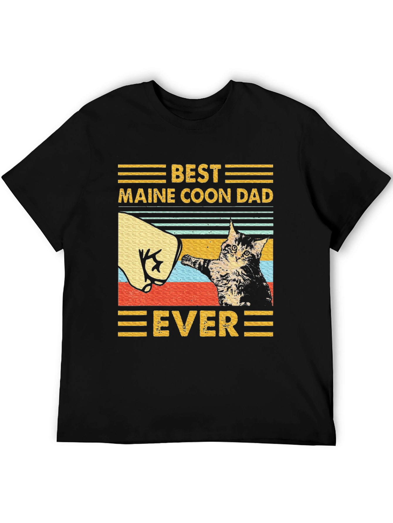 Best Maine Coon Dad Ever T-Shirt