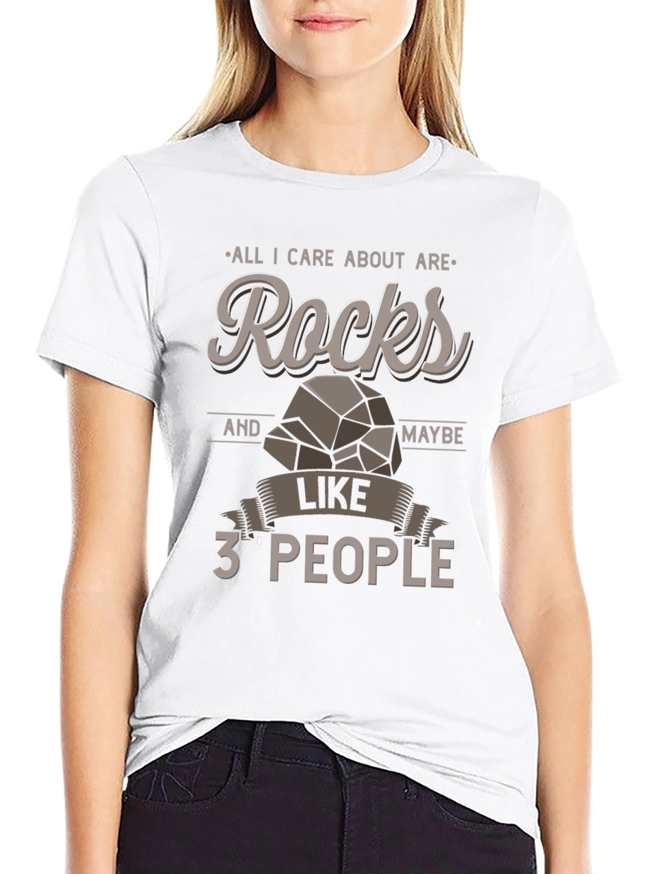 Rocks and Maybe 3 People T-Shirt