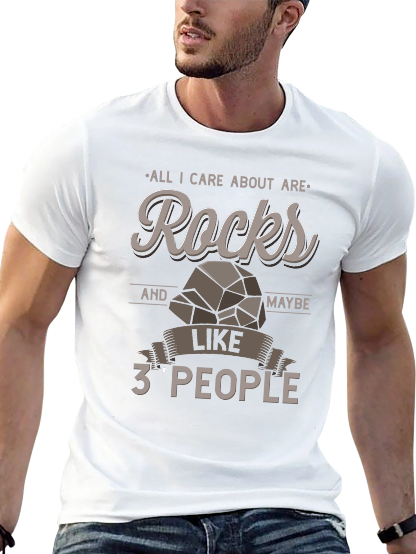 Rocks and Maybe 3 People T-Shirt
