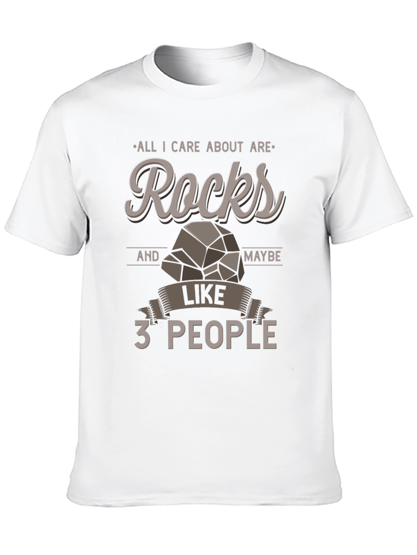 Rocks and Maybe 3 People T-Shirt