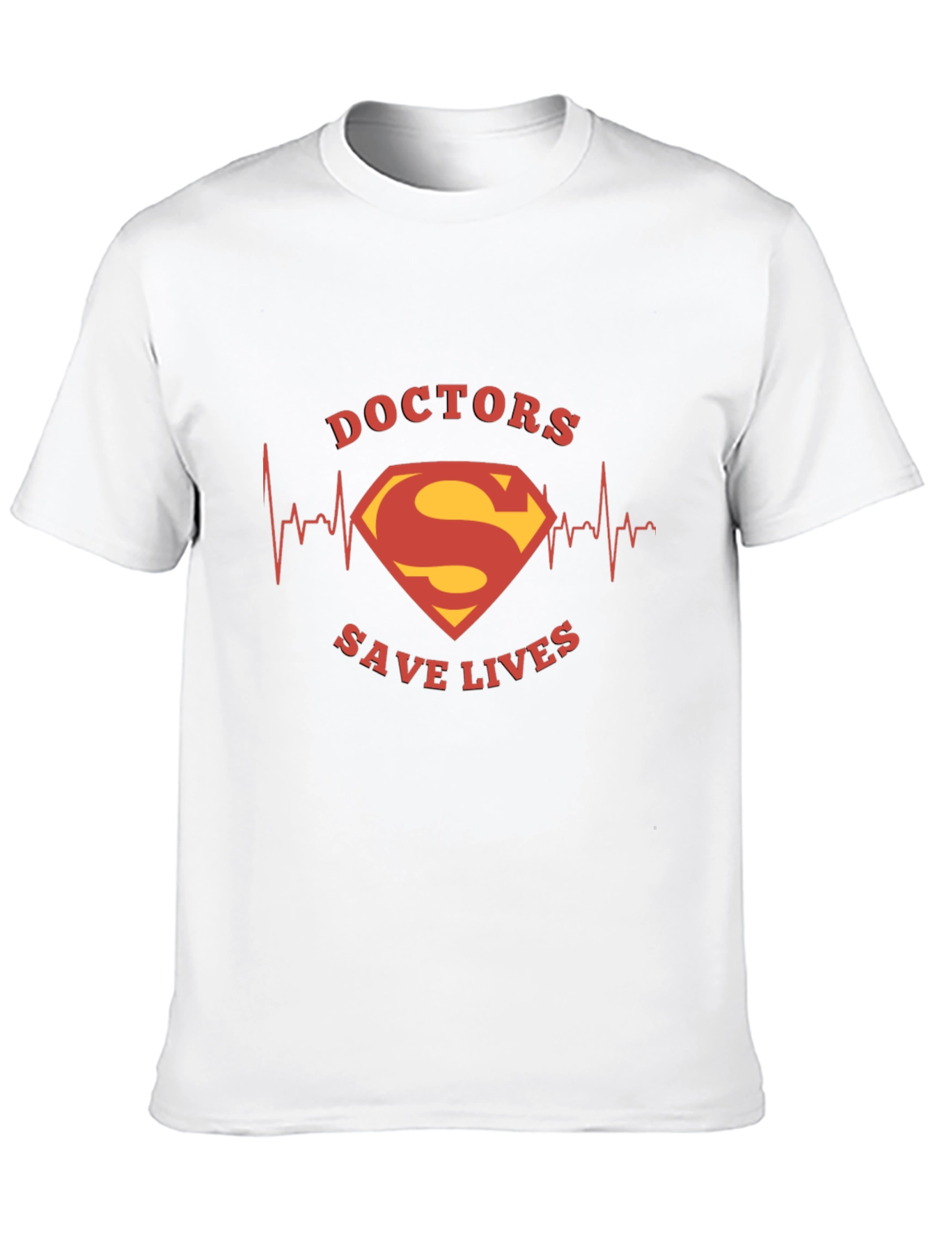 Doctors Save Lives T-Shirt Superman Logo