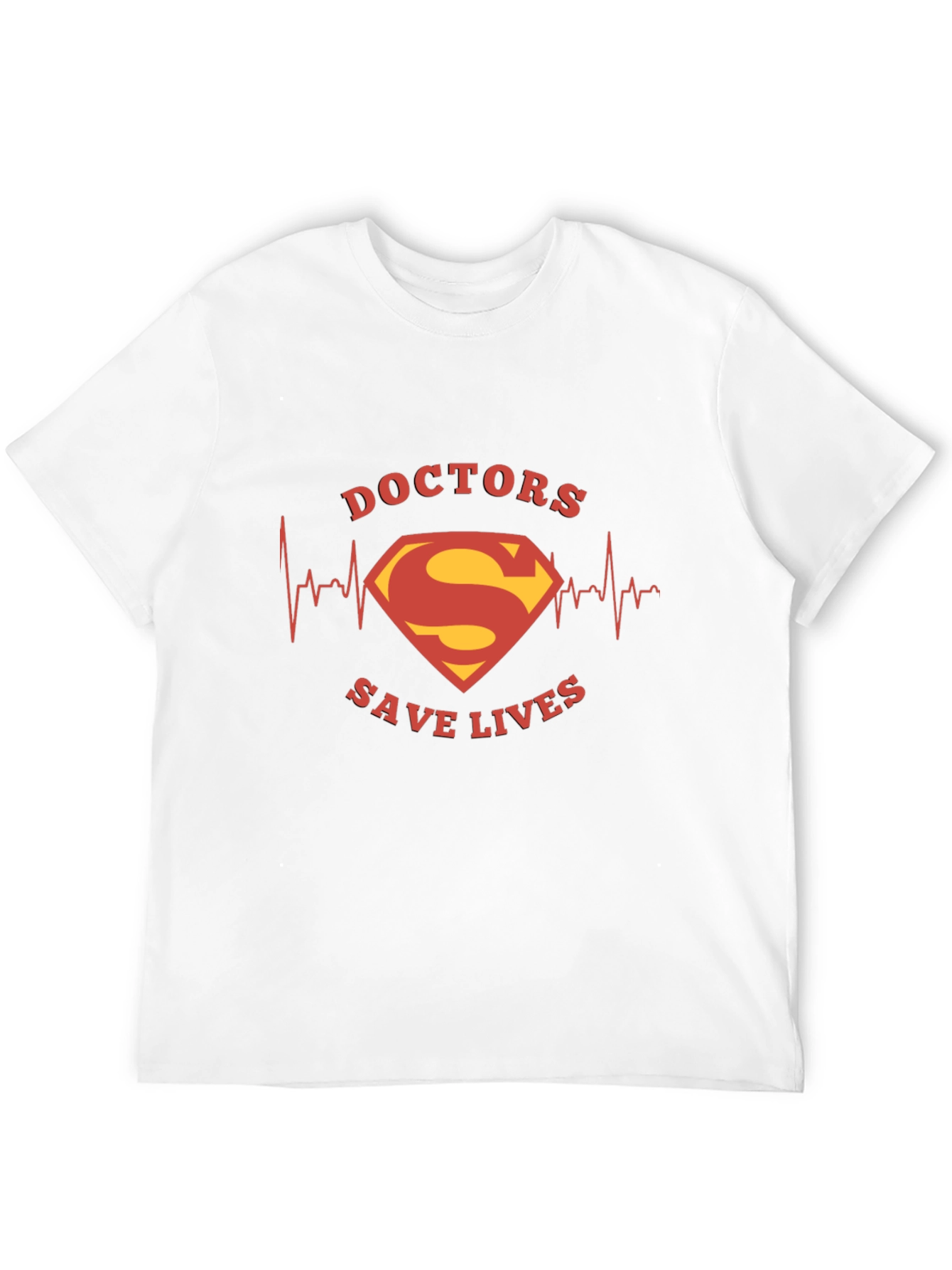 Doctors Save Lives T-Shirt Superman Logo