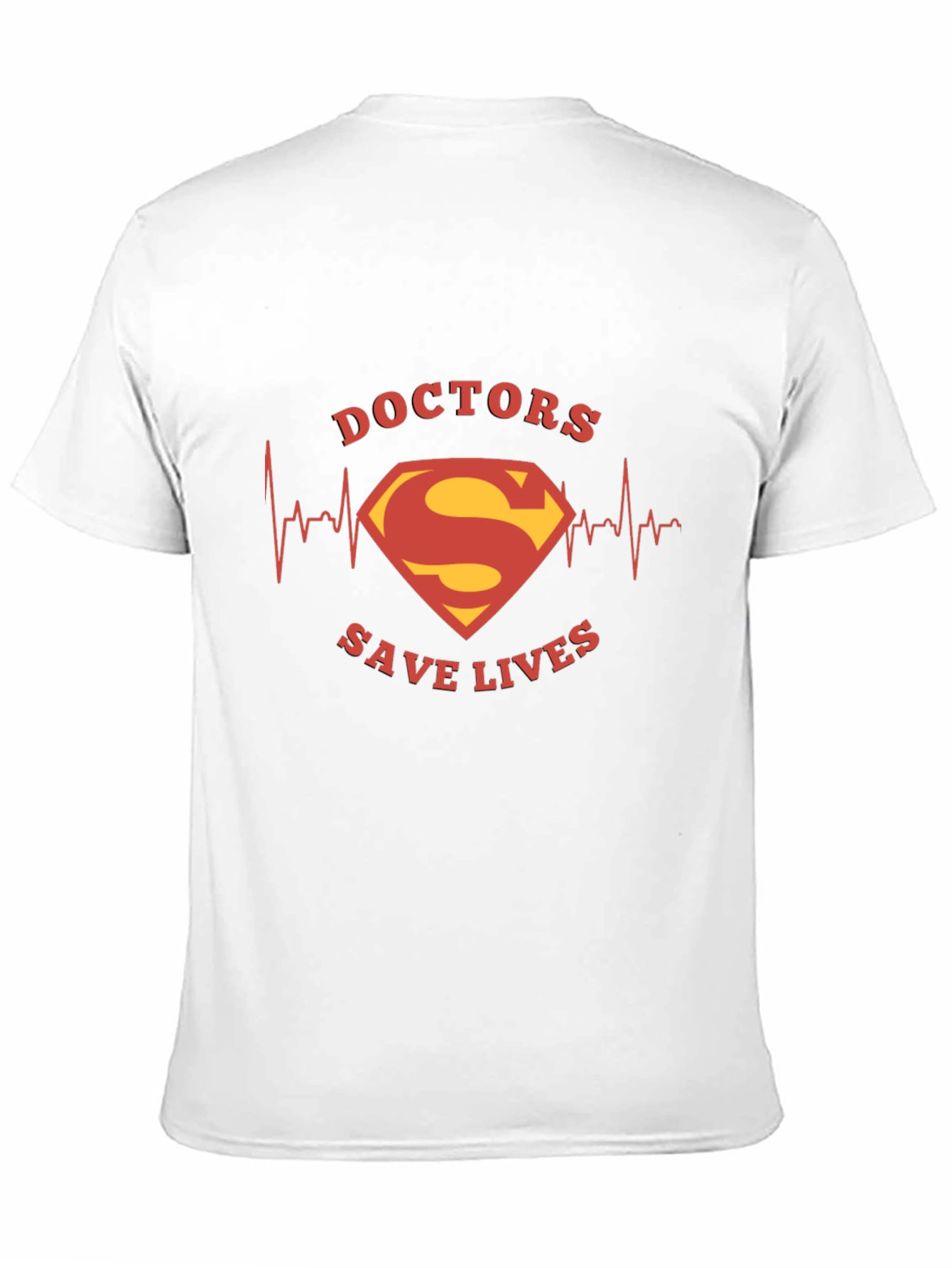 Doctors Save Lives T-Shirt Superman Logo