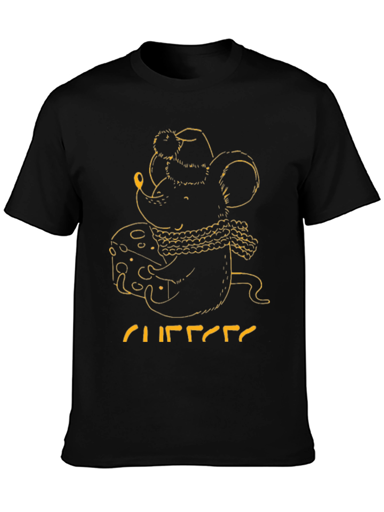 Festive Mouse Cheese Lover T-Shirt