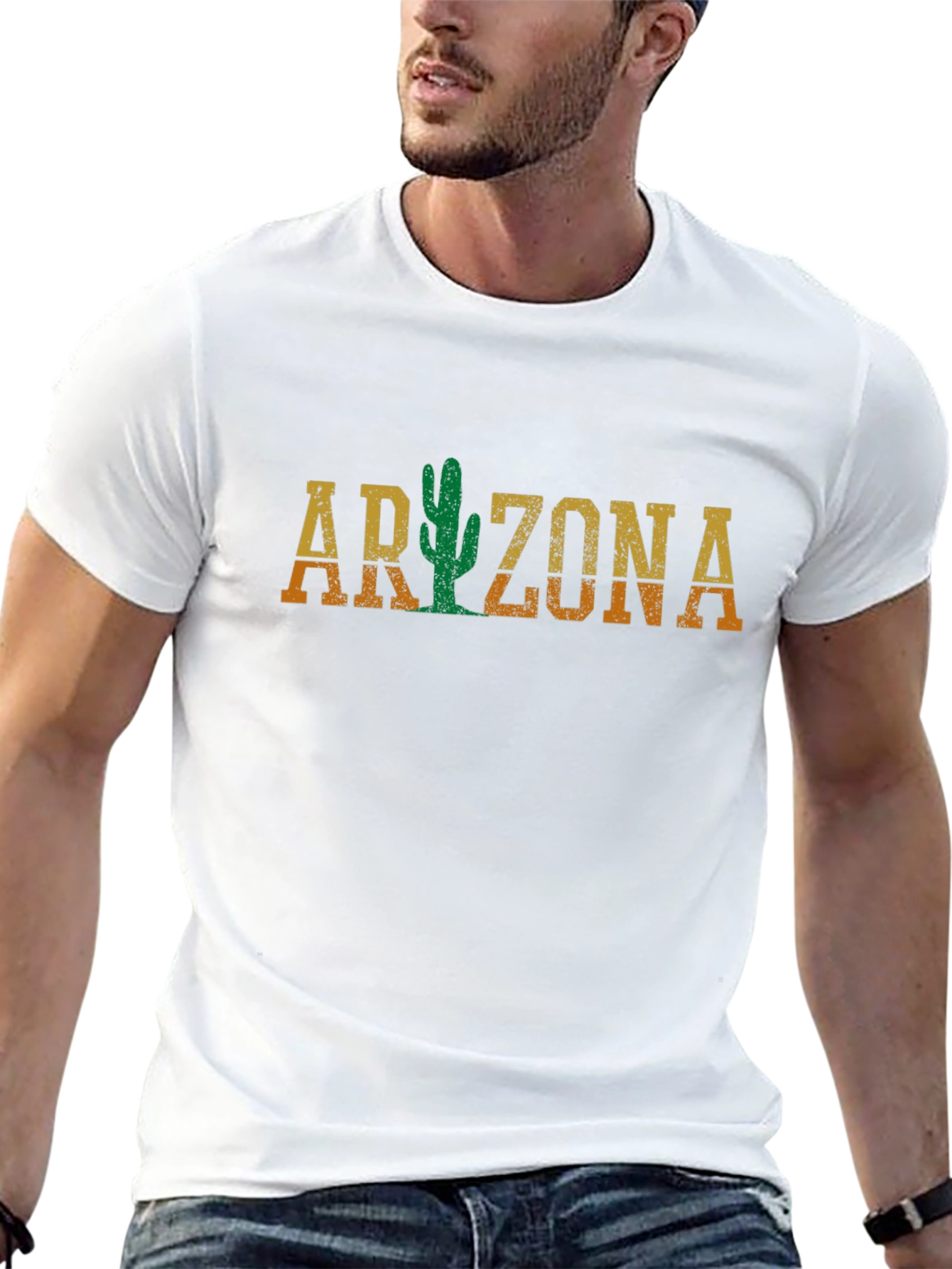 Arizona Graphic Tee - Cactus State Souvenir