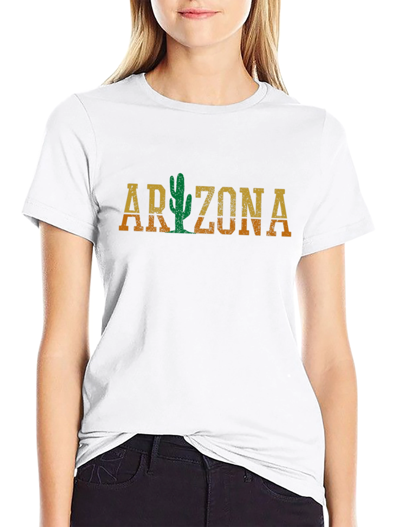 Arizona Graphic Tee - Cactus State Souvenir
