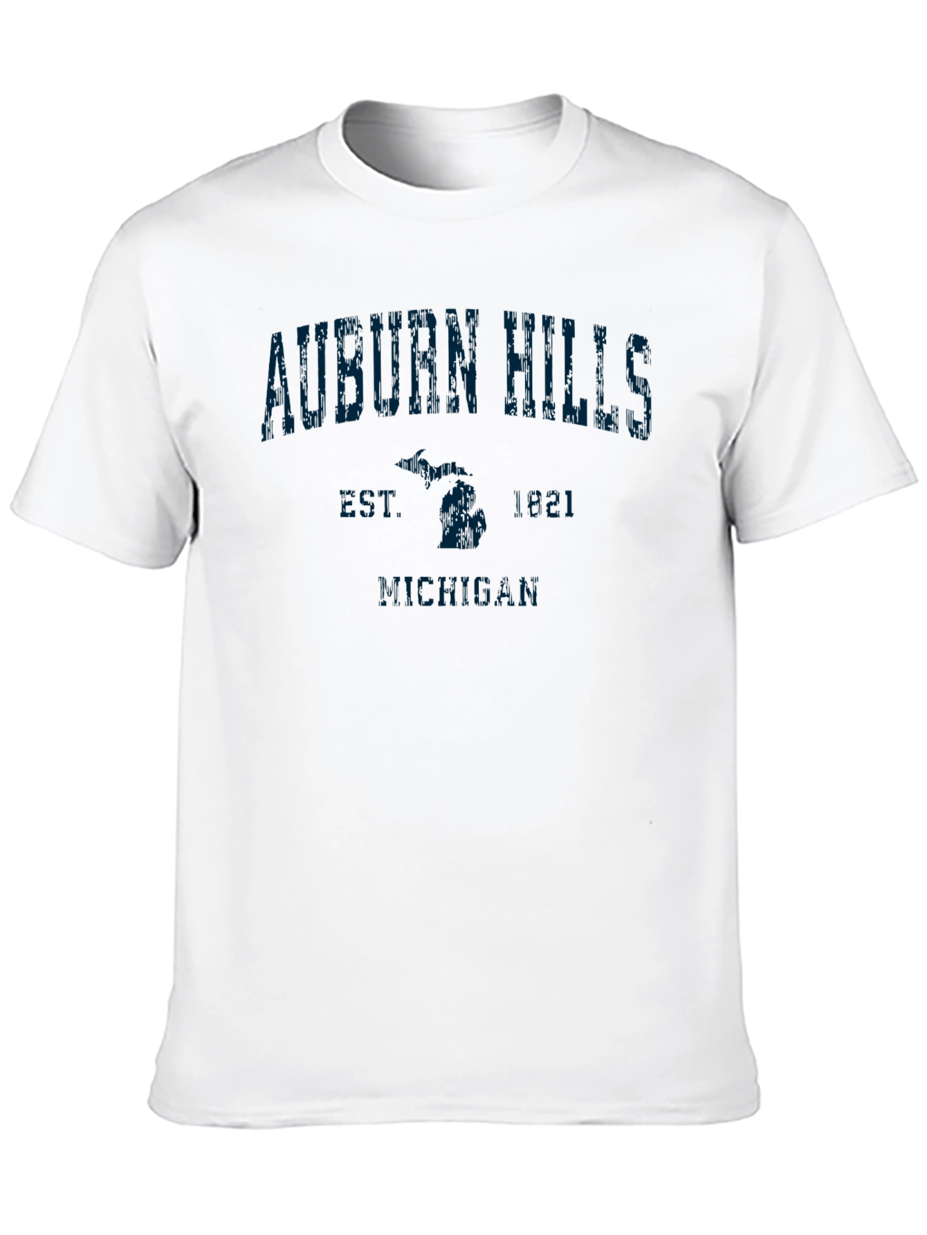 Auburn Hills Michigan Est 1881 Graphic T-Shirt