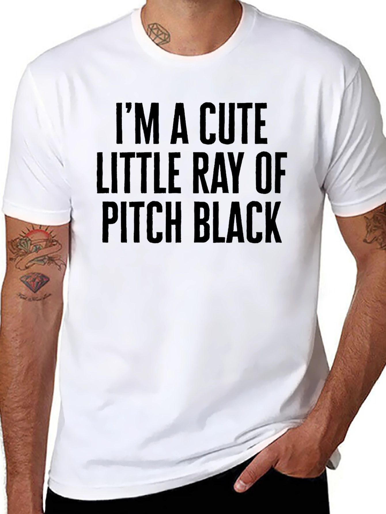 Pitch Black Ray Novelty T-Shirt
