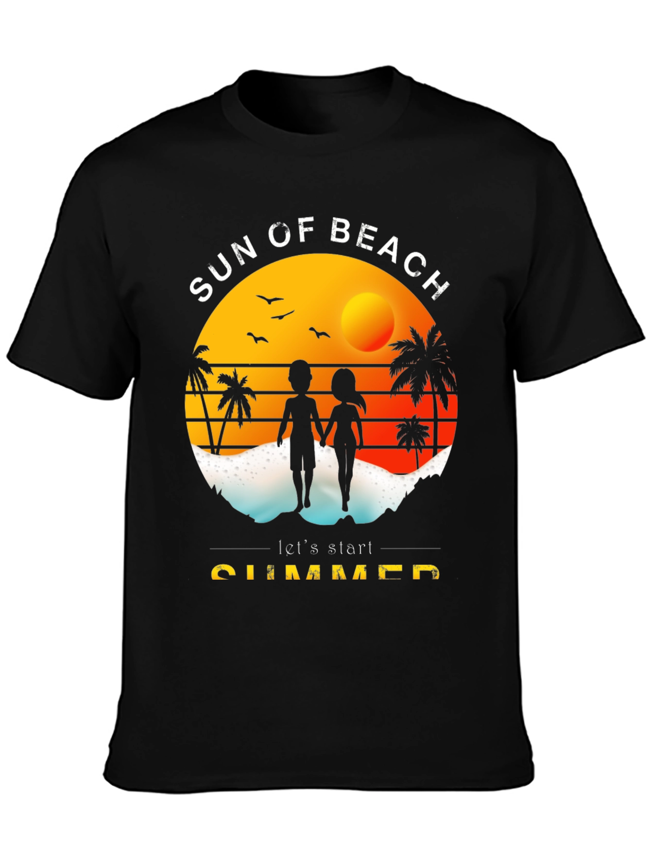 Sun Of Beach Summer Graphic Tee