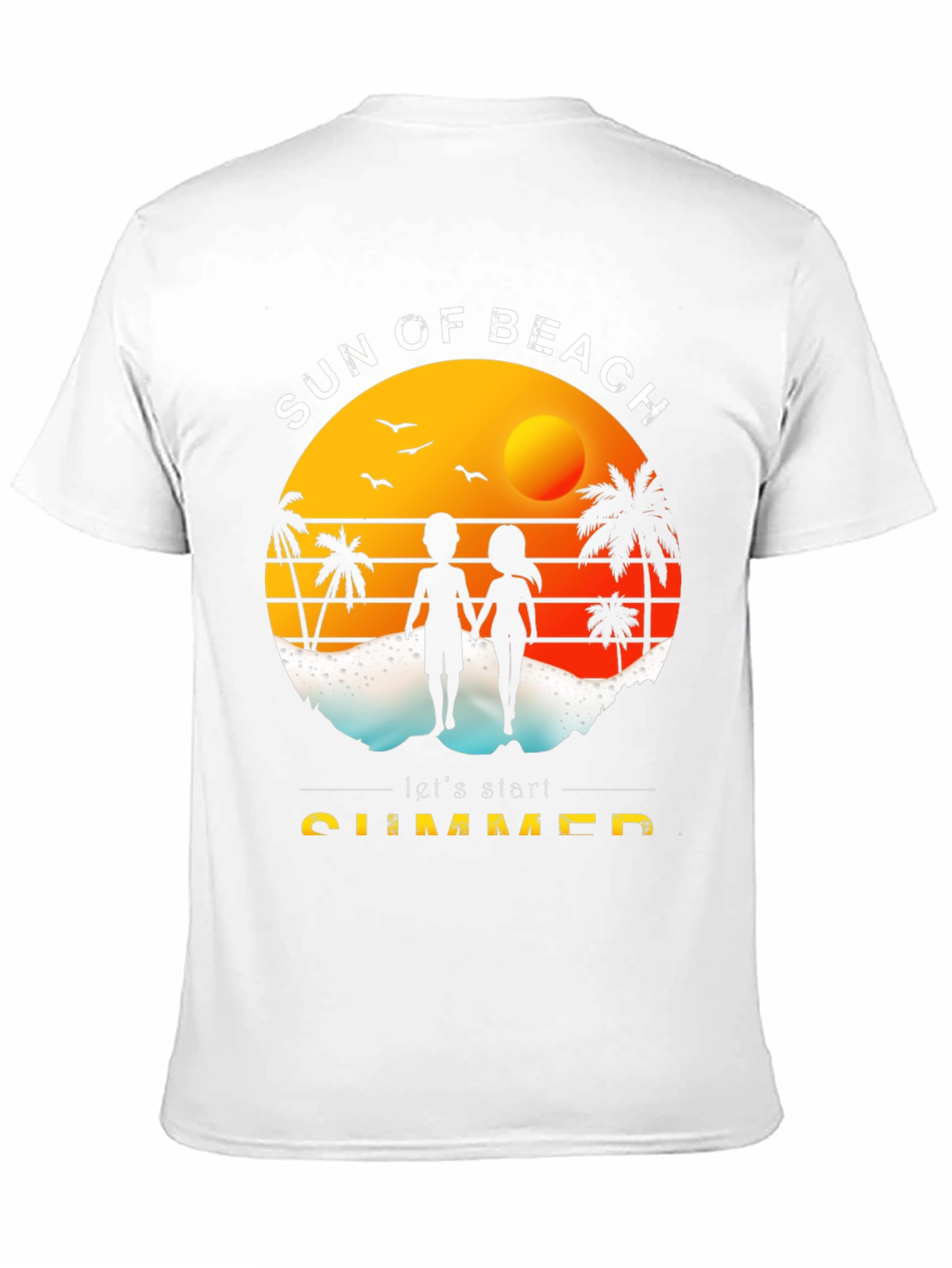 Sun Of Beach Summer Graphic Tee