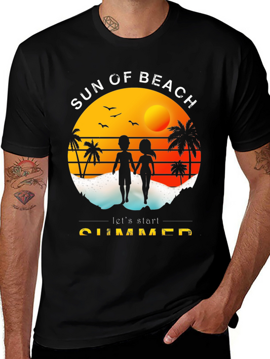 Sun Of Beach Summer Graphic Tee
