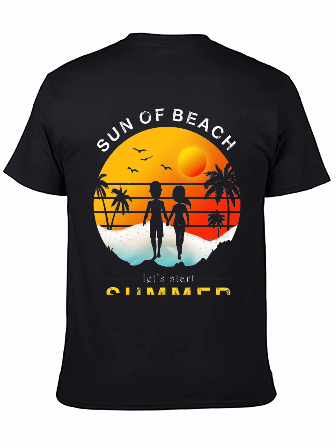 Sun Of Beach Summer Graphic Tee