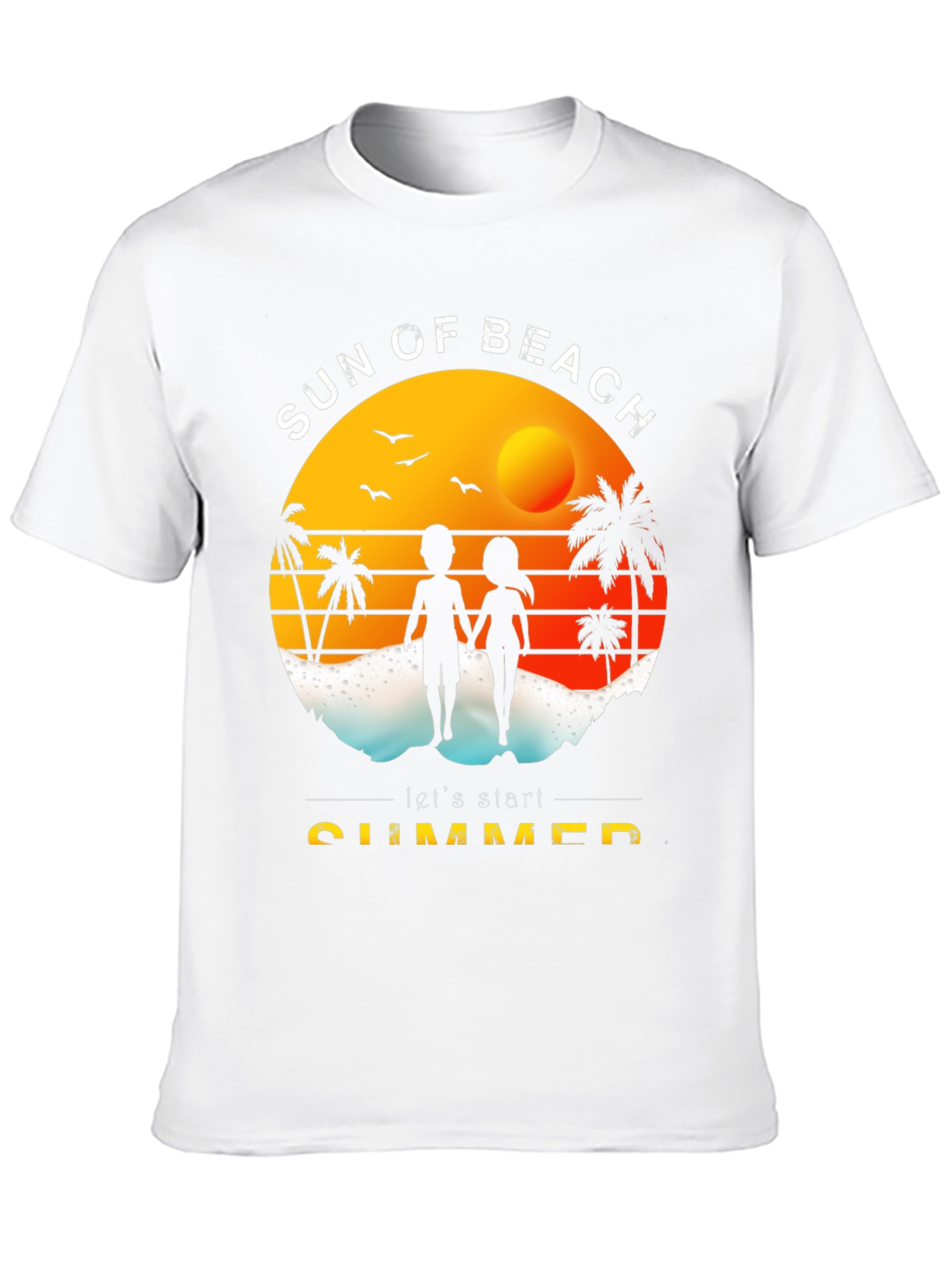 Sun Of Beach Summer Graphic Tee