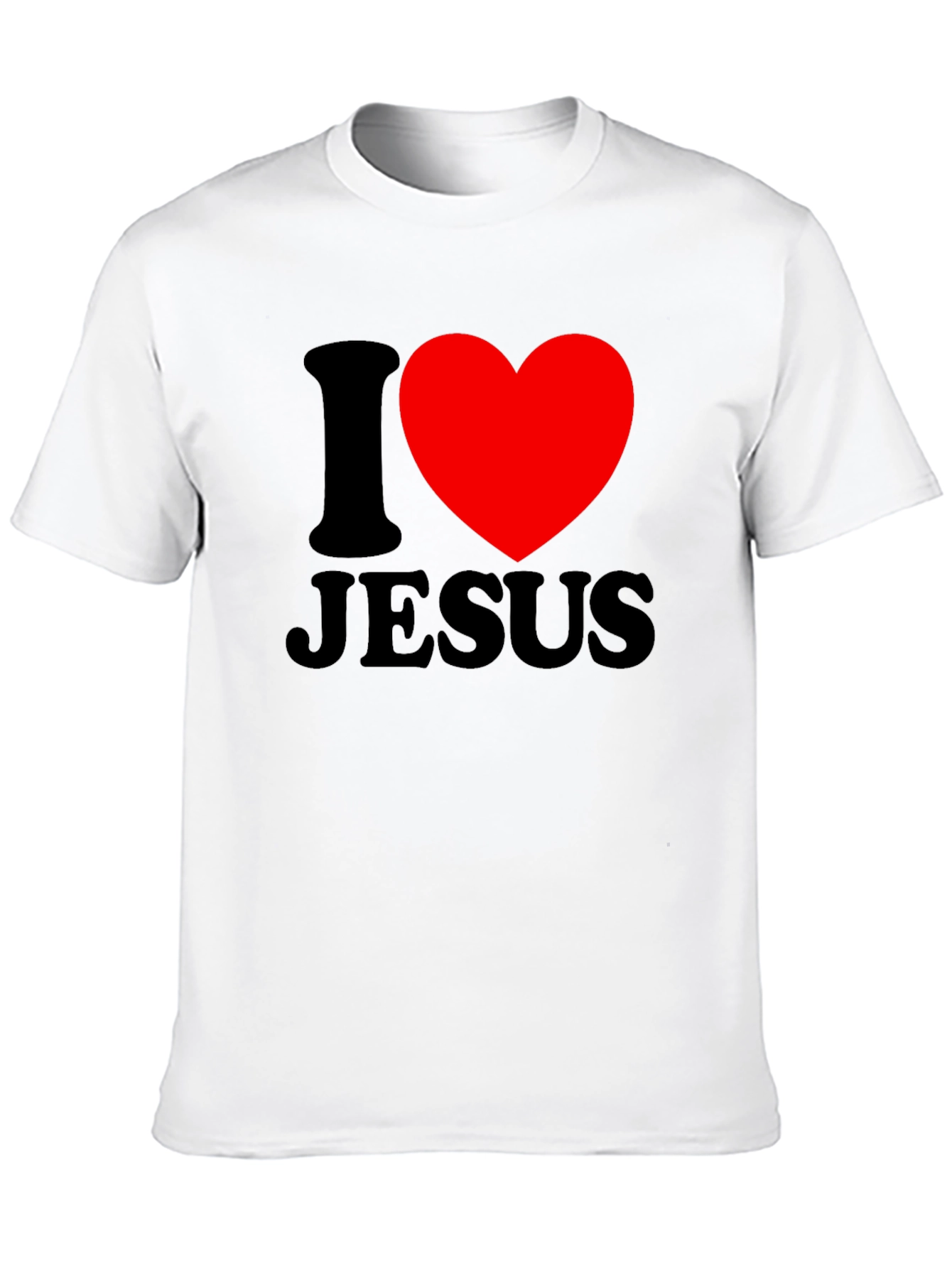 I Heart Jesus Graphic Tee - Christian Apparel